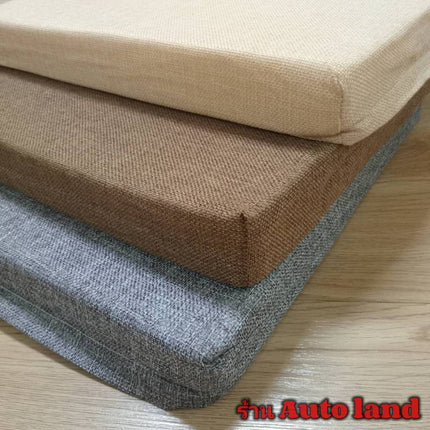 🔥พร้อมส่ง🔥เบาะรองนั่ง เก้าอี้ โซฟา ผ้าลินิน แบบหนา ระบายอากาศได้ดี ซักทําความสะอาดได้ สินค้าในไทย