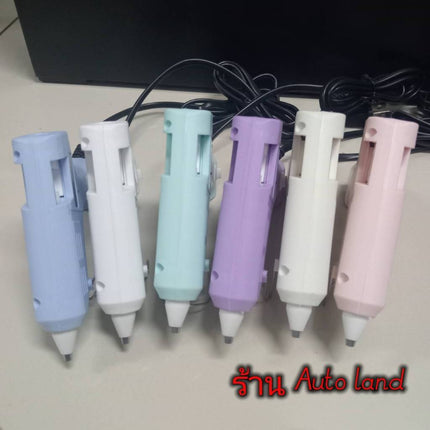 🔥พร้อมส่ง🔥ปืนยิงกาวไฟฟ้า (20W) 220V ปืนกาว ปืนยิงกาวร้อน  ปืนกาวแท่ง DIY  คละสี ราคา/ชิ้น  สินค้าในไทย