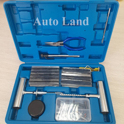 🔥พร้อมส่ง🔥24-68ชิ้น/ชุด ชุดปะยางฉุกเฉิน ชุดปะยางแบบเข็ม ปะยางตัวหนอน ไหมปะ ครบชุดพร้อมใช้งาน สินค้าในไทย