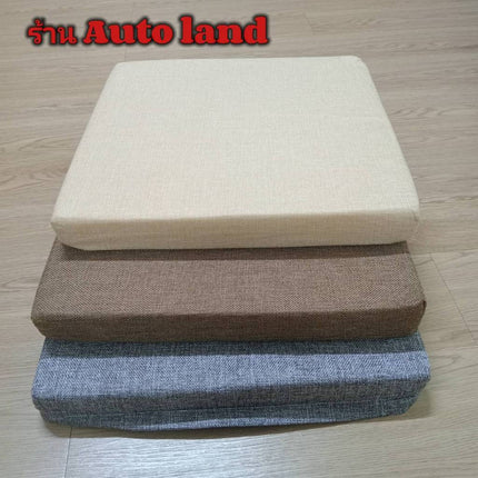 🔥พร้อมส่ง🔥เบาะรองนั่ง เก้าอี้ โซฟา ผ้าลินิน แบบหนา ระบายอากาศได้ดี ซักทําความสะอาดได้ สินค้าในไทย