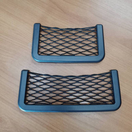 🔥พร้อมส่ง🔥ถุงตาข่ายเก็บ ของในรถยนต์ แบบเหนียว สําหรับแขวนตกแต่งรถยนต์ ตาข่าย เก็บของอเนกประสงค์ สีดำ  สินค้าในไทย