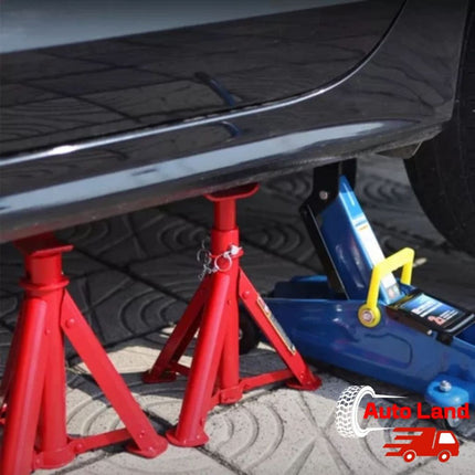 🔥พร้อมส่ง🔥ขาตั้งรถยนต์ 3 ตัน (จำนวน 1 คู่) ขาตั้งสามขา แม่แรงสามขา สามขา ขาสแตน ขาตั้ง 3ขา ตั้งรถ สินค้าใทย