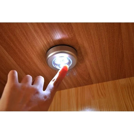 🔥พร้อมส่ง🔥ไฟมินิ ไร้สาย LED แบบแตะ สำหรับติดในตู้  ตู้โชว์ ไฟโต๊ะอ่านหนังสือ ใส่ถ่าน AAA สินค้าในไทย