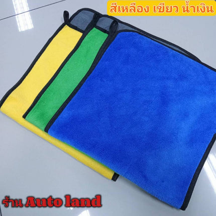 🔥พร้อมส่ง🔥ผ้าไมโครไฟเบอร์ เกรดพรีเมี่ยม หนานุ่ม ซับน้ำไว ความหนา 600G,400 G ราคา/ 1ผืน  สินค้าในไทย