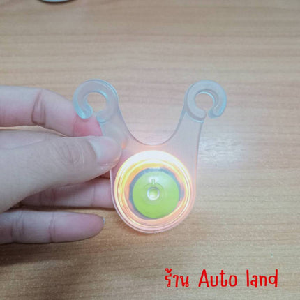 🔥พร้อมส่ง🔥ไฟกระพริบ ซิลิโคน LED ไฟแขวนเชือกทาร์ปเต็นท์ กันเดินสะดุด สีเขียว,สีแดง อุปกรณ์กางเตนท์ กางเต้นท์ ราคา/ชิ้น