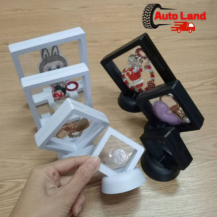 🔥พร้อมส่ง🔥กล่องเก็บเครื่องประดับ ที่ใส่เหรียญ กรอบใส่พระ เก็บสร้อยคอ เคสโชว์ มีฐานตั้ง มีหลายขนาด สินค้าในไทย