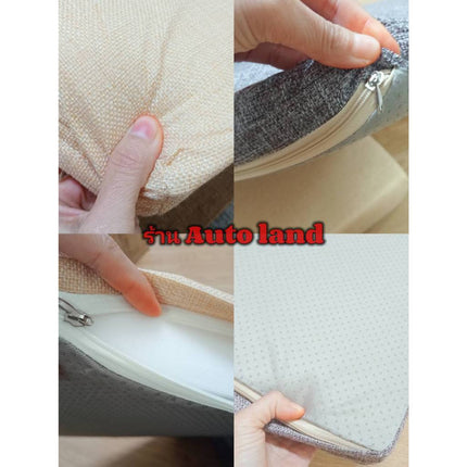 🔥พร้อมส่ง🔥เบาะรองนั่ง เก้าอี้ โซฟา ผ้าลินิน แบบหนา ระบายอากาศได้ดี ซักทําความสะอาดได้ สินค้าในไทย