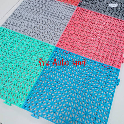 🔥พร้อมส่ง🔥แผ่นกันลื่น ในห้องน้ำ แผ่นปูพื้นกันลื่น ขนาด 30cm*30cm* สูง1.5cm มีให้เลือก 5 สี สินค้าในไทย