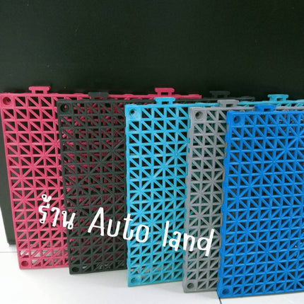 🔥พร้อมส่ง🔥แผ่นกันลื่น ในห้องน้ำ แผ่นปูพื้นกันลื่น ขนาด 30cm*30cm* สูง1.5cm มีให้เลือก 5 สี สินค้าในไทย