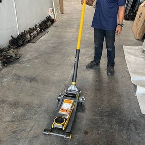 🔥พร้อมส่ง🔥แม่แรงตะเฆ้ แม่แรงยกรถ แม่แรง ตะเข้ 3 ตัน โหลดเตี้ย 2สูบ Low Profile jack 3.0 ton สำหรับรถโหลด  รุ่น NF-KYDL3
