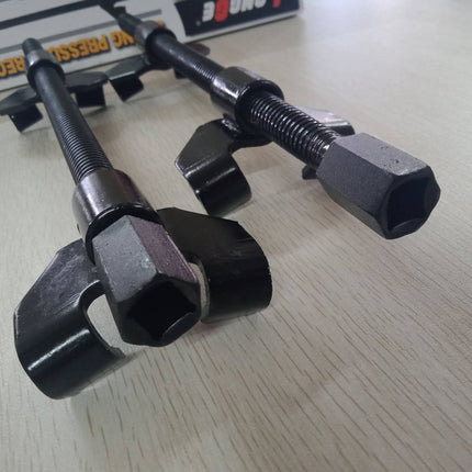 🔥พร้อมส่ง🔥ตัวกดสปริงโช๊ค ประแจ กดสปริงโช๊ค เหนี่ยวโช๊ค 15inch 1คู่ ถอดสปริงโช๊ค รั้งสปิง กดสปริง ชุดกดสปริงโช๊ค
