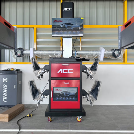 เครื่องตั้งศูนย์ล้อระบบ 3 มิติ รุ่น ACC-3DT600