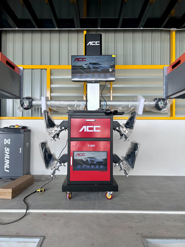 เครื่องตั้งศูนย์ล้อระบบ 3 มิติ รุ่น ACC-3DT600