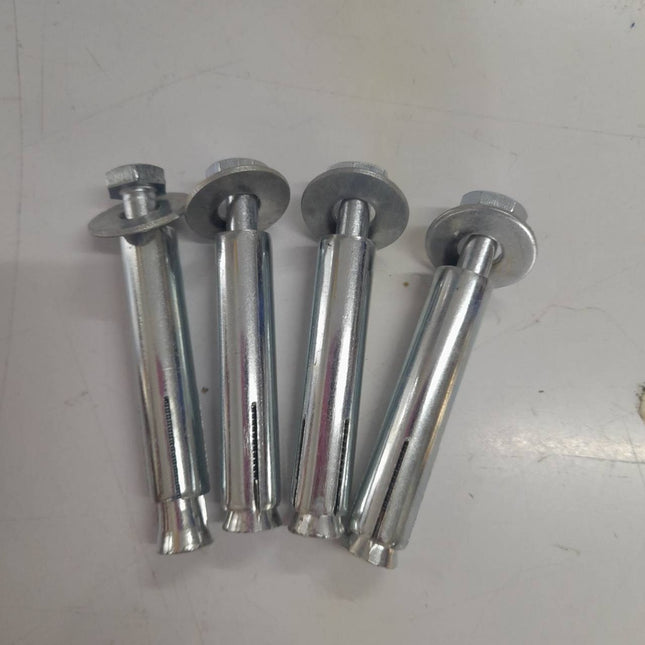 🔥พร้อมส่ง🔥พุกเหล็ก พุ๊ก  พุ๊กเหล็ก พุกเหล็ก ชนิดขันหัวน็อตชุบกัลวาไนซ์  ปุ๊กเหล็ก/สีเงิน สินค้าในไทย