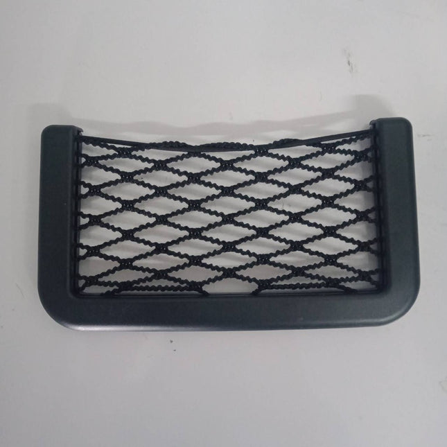 🔥พร้อมส่ง🔥ถุงตาข่ายเก็บ ของในรถยนต์ แบบเหนียว สําหรับแขวนตกแต่งรถยนต์ ตาข่าย เก็บของอเนกประสงค์ สีดำ  สินค้าในไทย