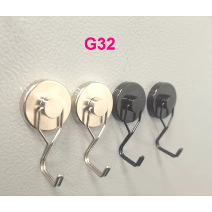 ตะขอแม่เหล็ก หมุน 360 ํ Hook Magnet ตะขอ ตะขอแม่เหล็กทรงพลัง ตะขอเกี่ยว แขวนกุญแจ magnet แม่เหล็กแรงดึงดูดสูง