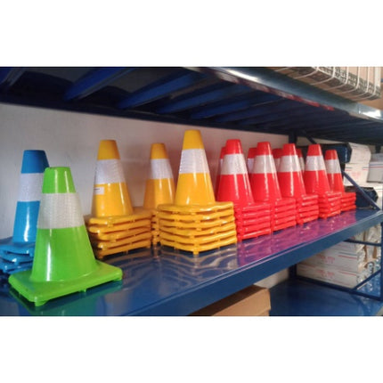 🔥พร้อมส่ง🔥กรวย กรวยจราจร กรวยฉุกเฉิน กรวยยางจราจร คาดแถบ กรวย กรวยพลาสติก PVC กรวยยาง ขนาด 29 CM ราคา/ชิ้น สินค้าในไทย