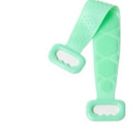 ที่ขัดผิว ขัดขี้ไคล ขัดตัว ที่ขัดตัว ที่ขัดตัวซิลิโคน แปรงขัดตัว แผ่นขัดตัวซิลิโคน สายยาวพิเศษ 70 ซม.