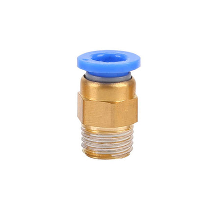 ข้อต่อลม เกลียวนอก ฝาขาว ข้อต่อลมเกลียวนอก ขนาด 14 mm. สินค้าในไทย