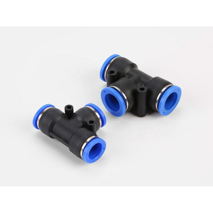 PE ข้อต่อสามทาง ข้อต่อ ข้อต่อลม ข้อต่อสายลม AirHose Fitting ฟิตติ้งท่ออากาศ สินค้าพร้อมส่งในไทย