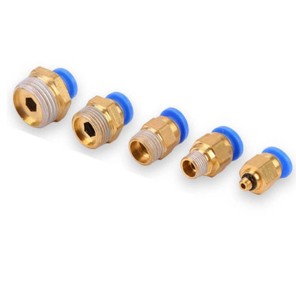 ข้อต่อลม เกลียวนอก ฝาขาว ข้อต่อลมเกลียวนอก ขนาด 14 mm. สินค้าในไทย