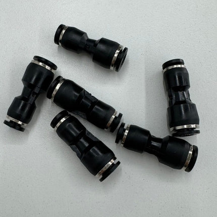 ข้อต่อลม 2 ทาง ลดขนาด ข้อต่อตรง เสียบสายลม AirHose Fitting PG6-4 ฟิตติ้งท่ออากาศ สินค้าในไทย