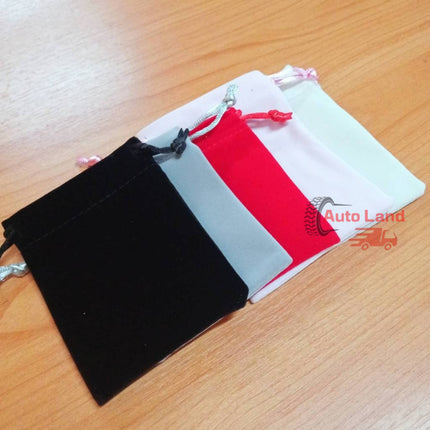 🔥พร้อมส่ง🔥ถุงหูรูด ถุงผ้าสักหลาด ขนาดเล็ก ถุงผ้ากำมะหยี่ เชือกรูดน่ารักๆ ใบเล็กใหญ่ ใส่เครื่องประดับ สินค้าในไทย