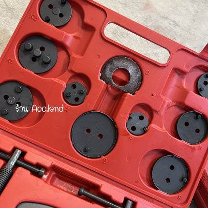 ชุดกดลูกสูบ ชุดกดลูกสูบดิสเบรค ชนิดลูกสูบแบบเกลียว Brake pump Caliper 21ชิ้น/ชุด