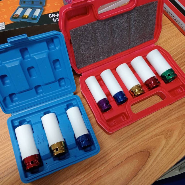 🔥พร้อมส่ง🔥ลูกบล็อกถอดล้อแม็กซ์ ลูกบ็อก ลูกบล็อคถอดล้อแม็ก # 15, 17 , 19 , 21 ,22 mm บล็อกขันล้อ ลูกบล็อกลม ถอดล้อแม็กซ์