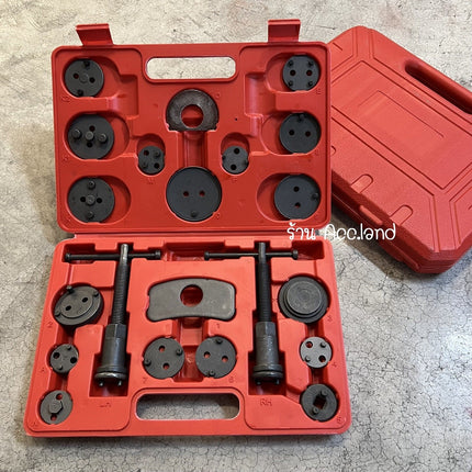 ชุดกดลูกสูบ ชุดกดลูกสูบดิสเบรค ชนิดลูกสูบแบบเกลียว Brake pump Caliper 21ชิ้น/ชุด