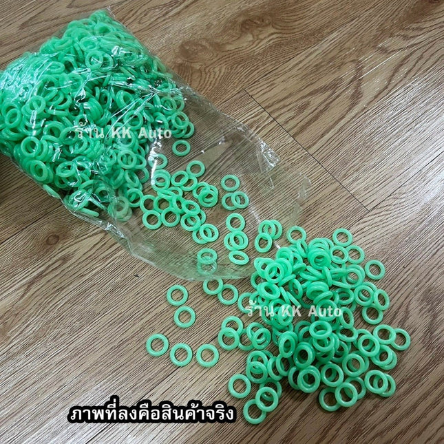 🔥พร้อมส่ง🔥ห่วงเต็นท์ แหวนเต็นท์ สีเขียวเรืองแสงในที่มืด ใช้กับกลางแจ้ง/ตั้งแคมป์/เดินป่า ขนาด (0.59 "x 0.12" สีเขียว)