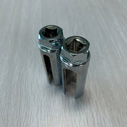 🔥พร้อมส่ง🔥ลูกบล็อก ถอดออกซิเจนเซ็นเซอร์ O2 sensor ลูกบล็อกถอดออกซิเจน เซ็นเซอร์ ตัวยาว สีเงิน 1/2 , สีดำ 3/8 สินค้าในไทย