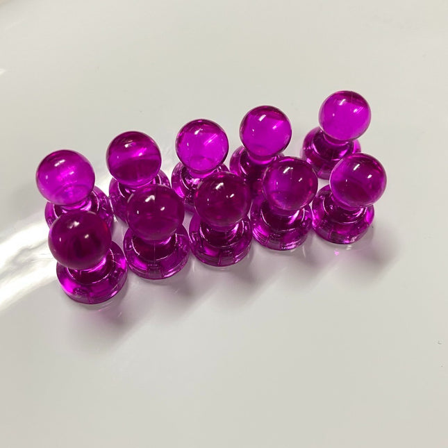 🔥พร้อมส่ง🔥หมุด หมุดแม่เหล็ก หมุดแม่เหล็กสําหรับติดไวท์บอร์ด  10 ชิ้น/ชุด สินค้าในไทย