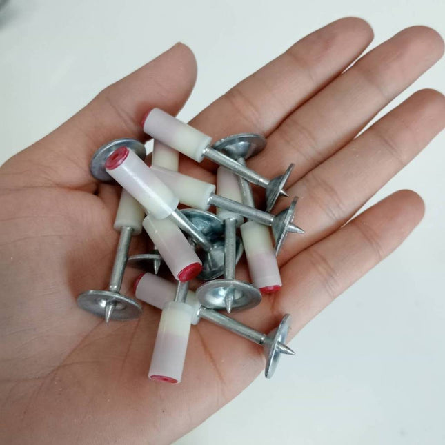 🔥พร้อมส่ง🔥ตะปู ดอกตะปูแรงดันสูง ขนาด 27mm ตะปูเครื่องยิงแรงดันสูงยิง ดอกตะปู แหวนตะปู ราคา/50,20 ตัว สินค้าในไทย