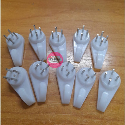 🚚พร้อมส่ง🚚ตะขอแขวนรูป ตะขอแขวนผนัง ตะขอตอกผนัง  ตะขอตอก มีให้เลือกหลายแบบ สินค้าไทย