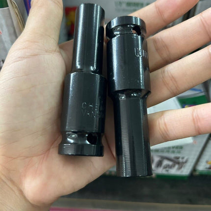 🚚พร้อมส่ง🚚ลูกบล็อกยาว ลูกบล็อก 6 เหลี่ยมยาว 1/2" (4หุน) ลูกบล็อกแบบยาว ลูกบล๊อกลม ประแจเครื่องมือ บล็อกดำ ข้อต่อ