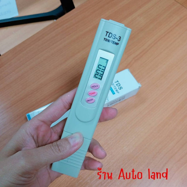 🔥พร้อมส่ง🔥เครื่องวัดคุณภาพดิน แบบดิจิตอล เครืองวัดสารละลายในน้ำ ชุดวัดน้ำปุ๋ย PH EC อุณหภูมิ พร้อมชุด calibrate