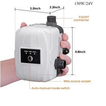 🔥พร้อมส่ง🔥150W 24V ปั๊มเพิ่มแรงดันน้ำ ปั๊มน้ำบูสเตอร์ Booster Pump เพิ่มแรงดันน้ำอัตโนมัติ