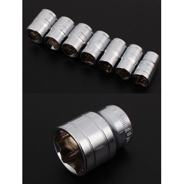 🚚พร้อมส่ง🚚ลูกบ๊อกซ์สั้น 6 เหลี่ยม ลูกบ็อก 1/2 นิ้ว Hand Socket ลูกบล็อก / ลูกบล็อค / ลูกบ๊อกซ์ สินค้าในไทย