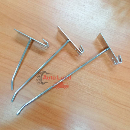 🔥พร้อมส่ง🔥ตะขอฮุก ตะขอเหล็ก ตะขอเกาะ เกี่ยวตะแกรง ตะขอแขวนสินค้า ชุบโครเมี่ยม อย่างดี สินค้าในไทย
