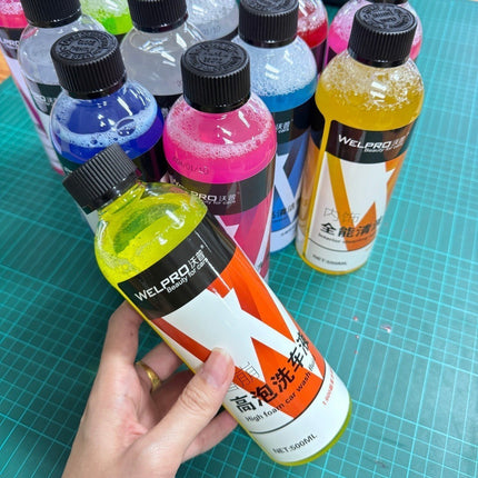 🔥พร้อมส่ง🔥น้ำยาล้างรถ น้ำยาเคลือบรถ น้ำยาขจัดคราบ โฟมล้างรถ สูตรเข้มข้น กลิ่นหอมไม่ทิ้งคราบ ขนาด 500ml สินค้าในไทย