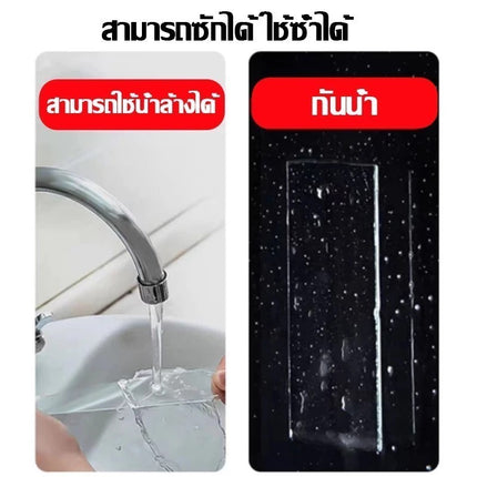 🚚พร้อมส่ง🚚เทปนาโนยาว 5 เมตร ความกว้าง 2,3,5 CM กาว 2 เทปกาวนาโนเจลโปร่งใส กันน้ำ เทปตกแต่ง กาวสองหน้า