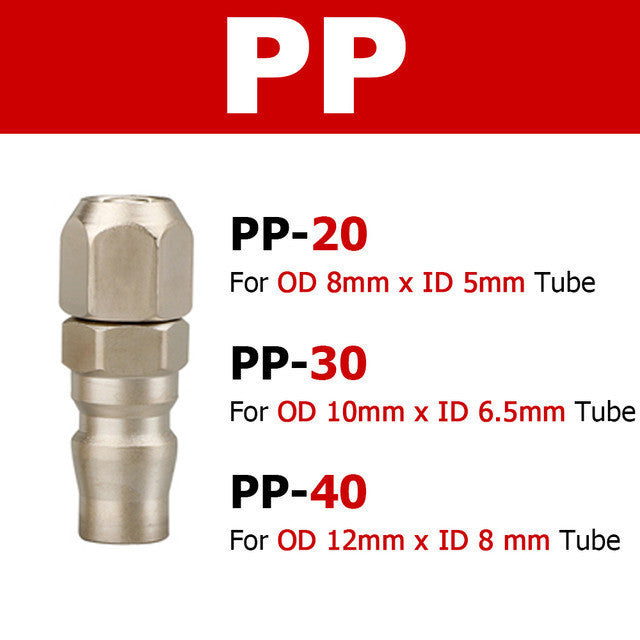 🔥พร้อมส่ง🔥คอปเปอร์ ข้อต่อลม คอปเปอร์ลม นิวเมติก ข้อต่อสวมเร็ว PP SP PM SM PH SH PF SF สินค้าในไทย