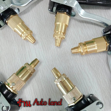 🚚พร้อมส่ง🚚ปืนฉีดน้ำปรับแรงดัน หัวฉีดน้ำแรงสูง ปืนล้างรถ ปืนล้างรถ หัวทองเหลือง ปืนฉีดน้ำแรงดันสูงหัวฉีด