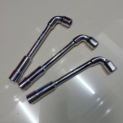 ประแจ บล็อกตัวL หัวทะลุ ประแจบล็อกตัวL ประแจหัวเทียน ขนาด 8 mm ,10mm ยี่ห้อ Toolking ราคา/ชิ้น สินค้าในไทย
