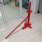 แบบเสา สีเเดง
