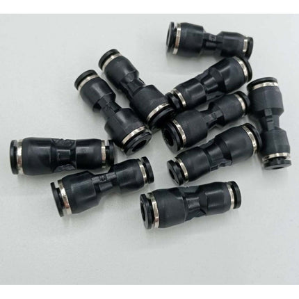 🔥พร้อมส่ง🔥ข้อต่อตรง เสียบสายลม AirHose Fitting PG6-4 ฟิตติ้งท่ออากาศ สินค้าในไทย