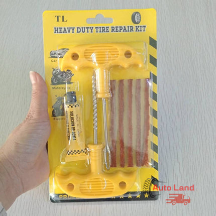 🔥พร้อมส่ง🔥ปะยางตัวหนอน ชุดเข็มไหมปะ ซ่อมยางรถยนต์ Tire Repair Tool Set ชุดซ่อมยางรถยนต์ สินค้าในไทย