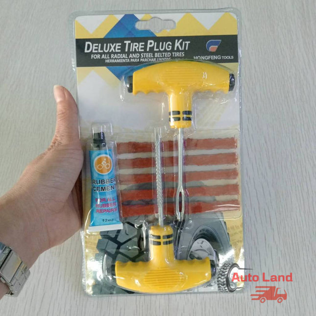 🔥พร้อมส่ง🔥ปะยางตัวหนอน ชุดเข็มไหมปะ ซ่อมยางรถยนต์ Tire Repair Tool Set ชุดซ่อมยางรถยนต์ สินค้าในไทย