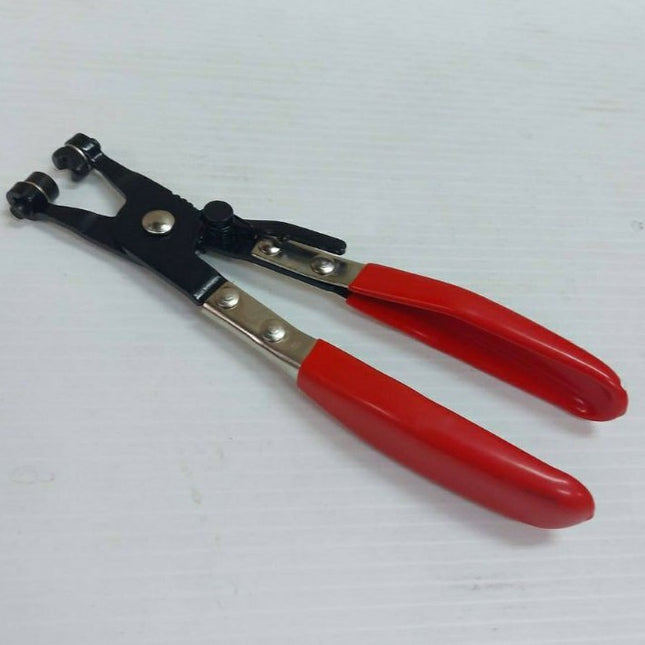 🚚พร้อมส่ง🚚คีมบีบสปริงรัดท่อ ที่หนีบเข็มขัดรัดสาย คีมหนีบกิ๊บรัดท่อ คีมปากตรง คีมหนีบเข็มขัดรัดท่อ